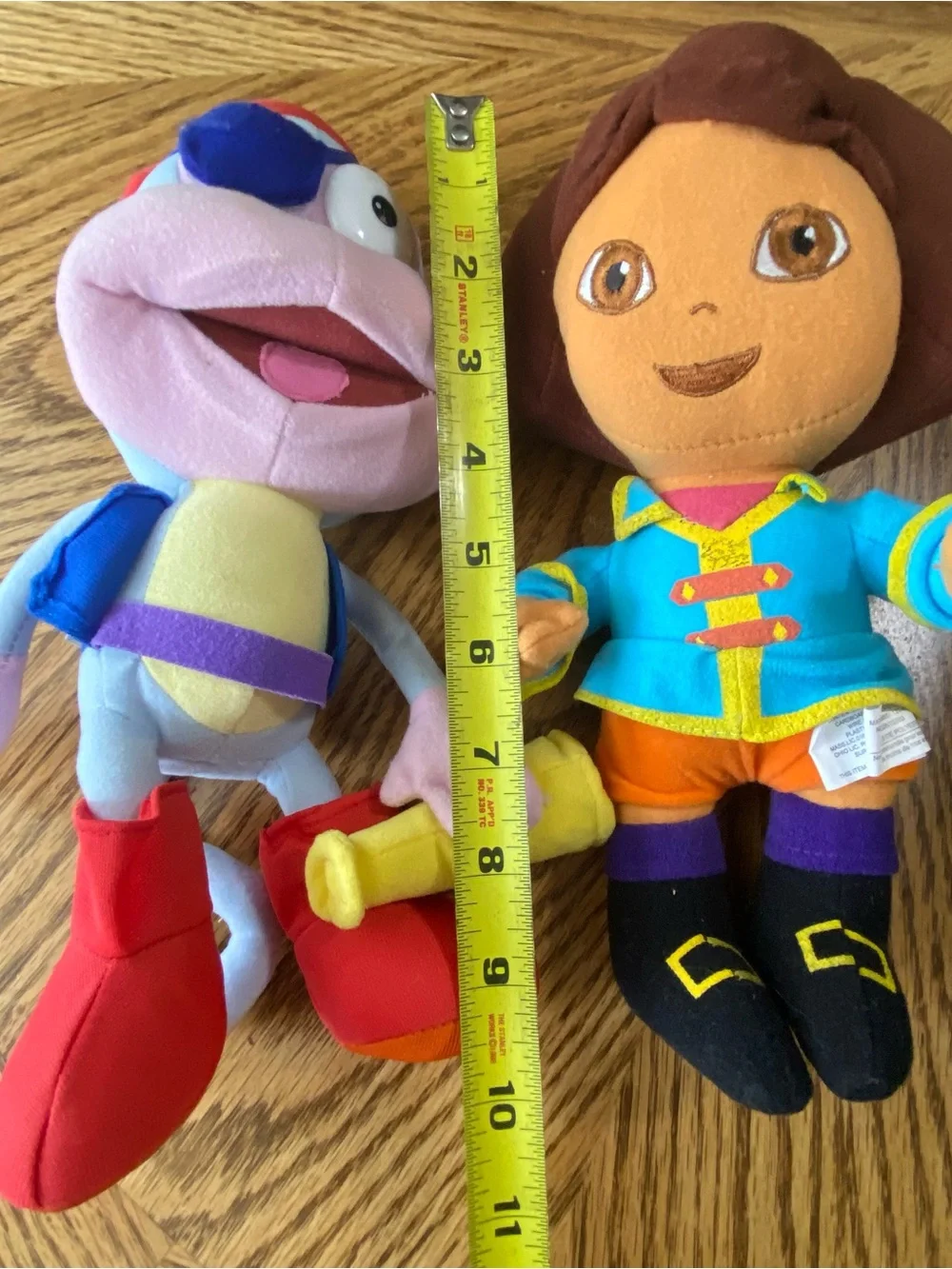 Dora the Explorer and Boots Pirate plush